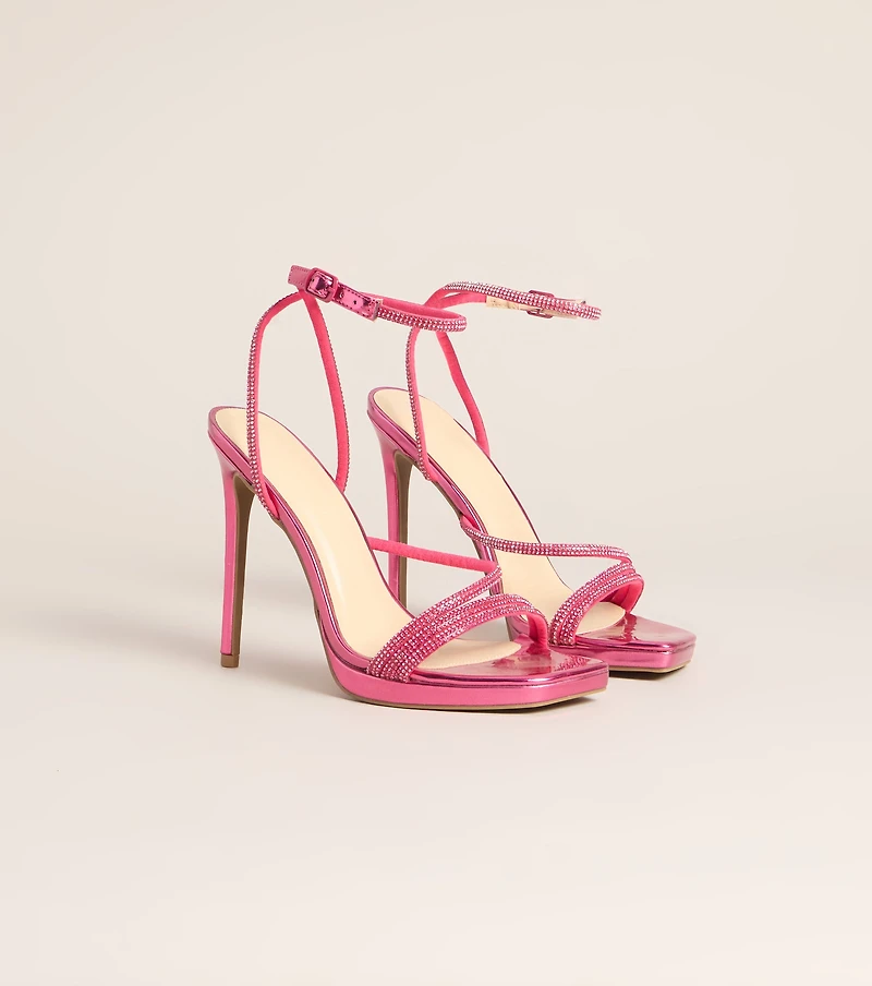 Made To Shine Rhinestone Stiletto Heels