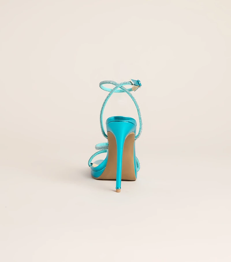 Made To Shine Rhinestone Stiletto Heels