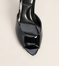 Picture Perfect Faux Leather Mules