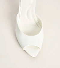 Picture Perfect Faux Leather Mules