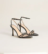 Trouble Looks Good Studded Heels