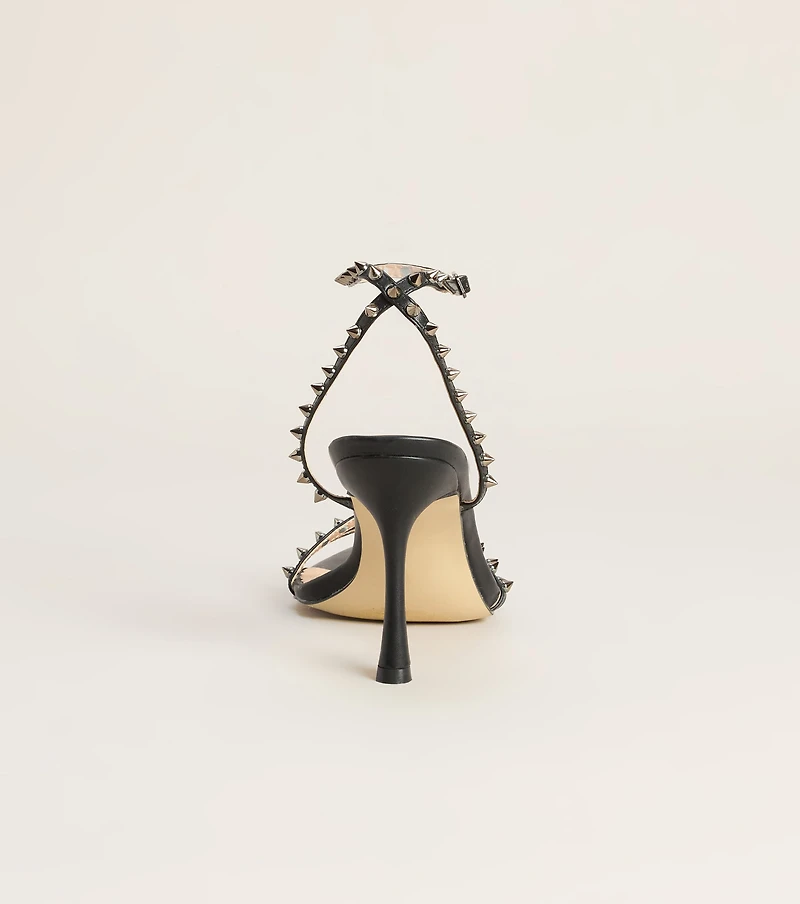 Trouble Looks Good Studded Heels