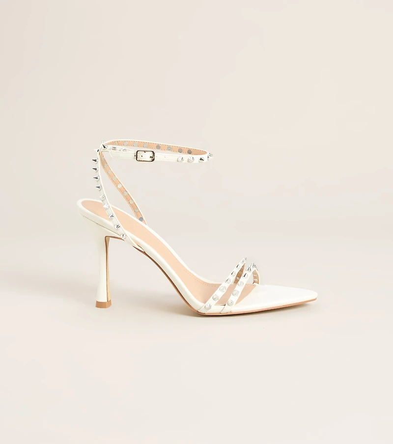 Trouble Looks Good Studded Heels
