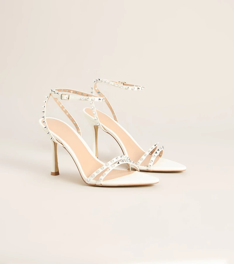 Trouble Looks Good Studded Heels
