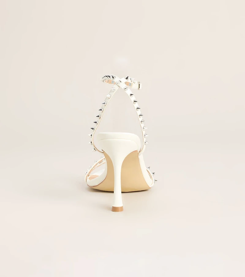 Trouble Looks Good Studded Heels