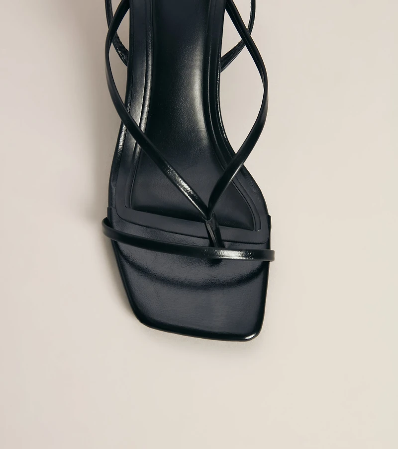Guest List Strappy Kitten Heels