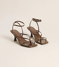 Guest List Strappy Kitten Heels
