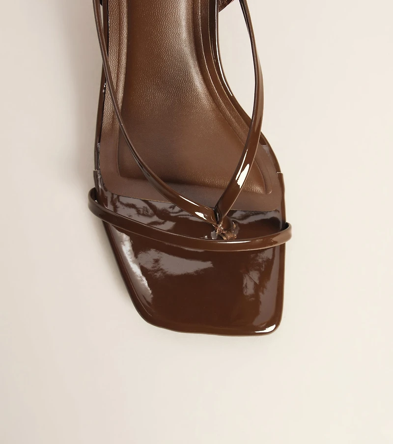 Guest List Strappy Kitten Heels