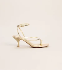 Guest List Strappy Kitten Heels