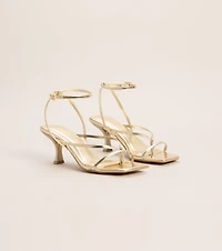 Guest List Strappy Kitten Heels
