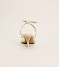 Guest List Strappy Kitten Heels