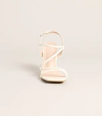 Too Tempting Patent Strappy Heels