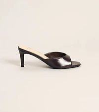 Desk To Drinks Peep Toe Mules