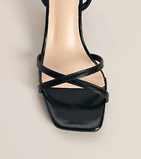 Plans Came Up Square Toe Kitten Heels