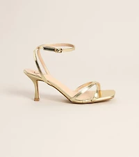 Plans Came Up Square Toe Kitten Heels