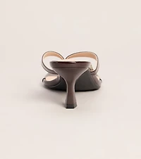 Keep It Glossy Thong Kitten Heels