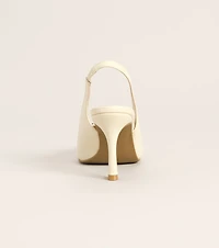 Polished Plans Horsebit Slingback Heels