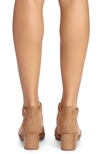 Step Style Block Heels