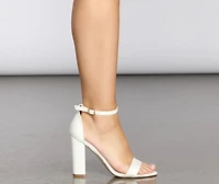 Glow The Dark Block Heels