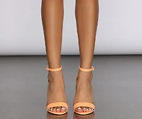 Glow-In-The-Dark Block Heels