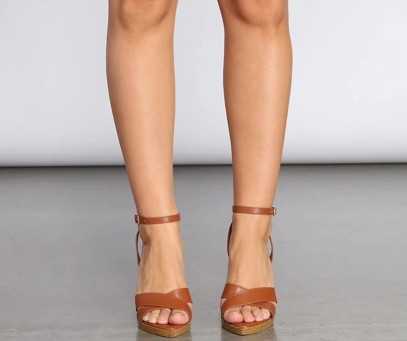 Stay Stacked Platform Heels