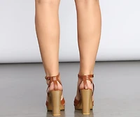 Stay Stacked Platform Heels