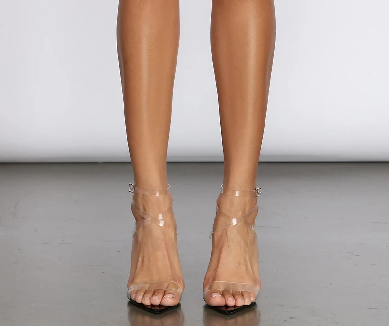 Wrapped Up Stiletto Heels