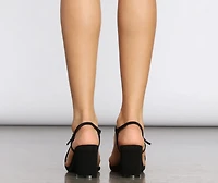 Roll Out Strappy Square Toe Heels
