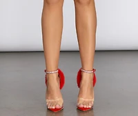 Executive Level Glam Fur Stiletto Heels