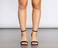 Glitter Baby Low Mesh Heels