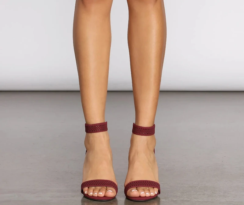Step Above The Rest Simple Block Heels