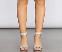Sparkle Party Rhinestone Glitter Heels