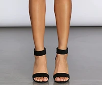 Comfort Wide Fit Chic Block Heels