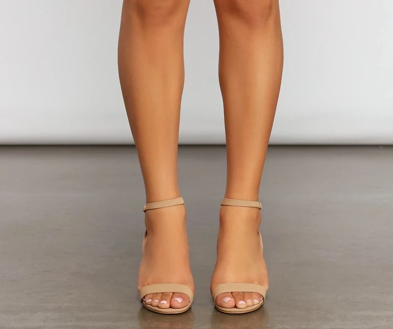 Keep It Classic Block Heels