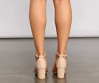 Chic Style Short Block Heels