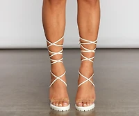 The Next Level Lug Platform Heels
