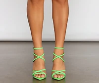 Gorgeous Glow Neon Stiletto Heels
