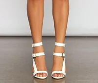 Showstopping Strappy Stiletto Heels