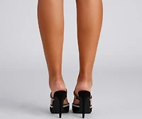 Classy Shine Rhinestone Stiletto Pumps
