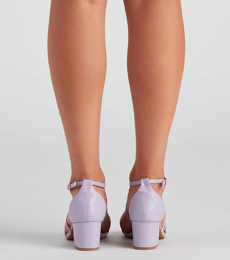 Love Sprung Strappy Block Heels