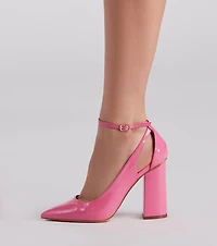 It-Girl Vibes Block Heel Pumps
