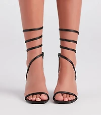 Turn Up Style Kitten Stiletto Heels