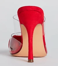 Glam Cutie Rhinestone Heart Stiletto Pumps