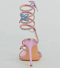 Spread Your Wings Butterfly Spiral Stiletto Heels