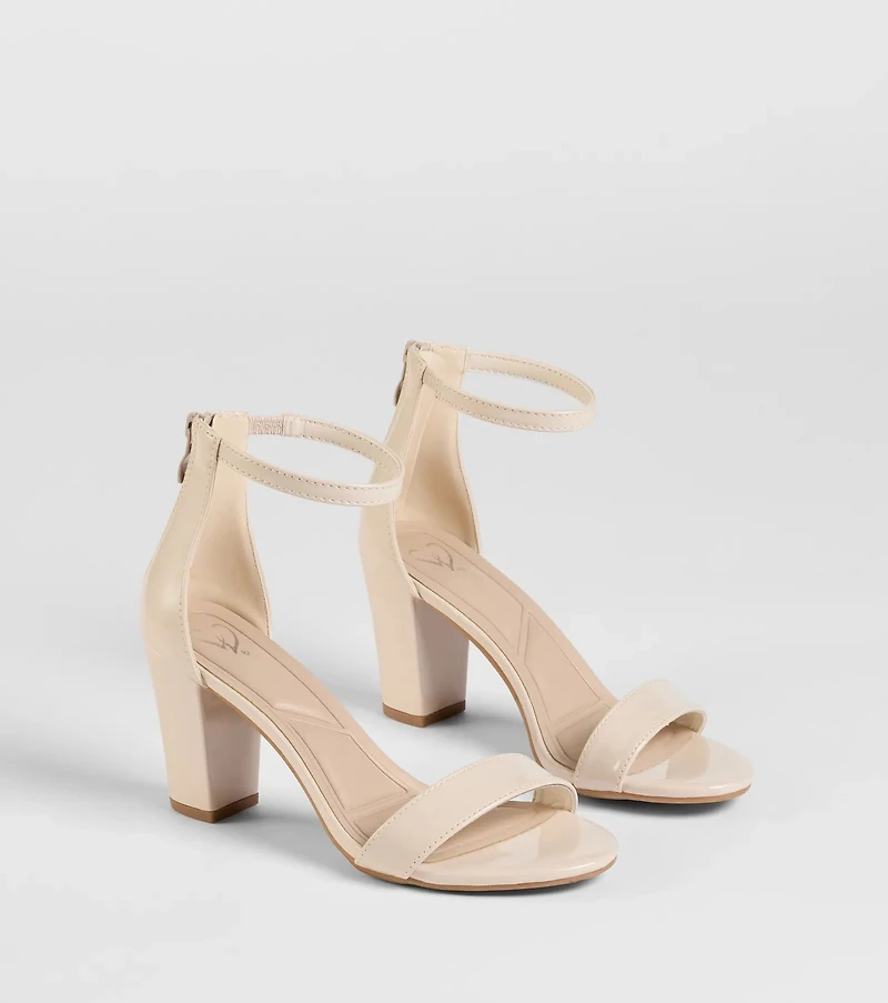 Smooth And Sleek Block Heels