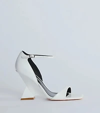 Trendsetter Energy Asymmetric Wedge Heels