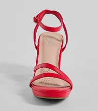 Stylish Slay Strappy Platform Block Heels