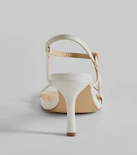 Sexy Chic Square Toe Stiletto Heels