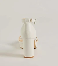 Essential Chic Staple Platform Block Heels
