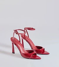 Diva Delight Pointed Toe Stiletto Heels